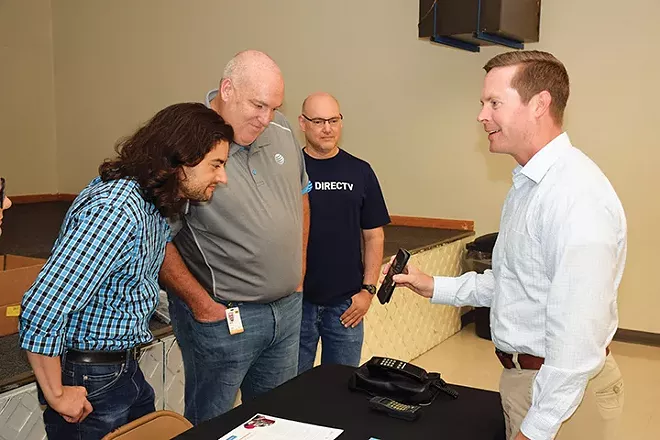 In November 2018, Republican Rodney Davis of Taylorville won a fourth term as 13th District congressman in a 14-county district covering both urban and rural areas of central and southwestern Illinois. He is shown here at a senior citizens technology fair he hosted last year in Litchfield.