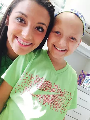 Lauren Hernandez and sister Faith, who inspired her to be a nurse. - PHOTO COURTESY OF LAUREN HERNANDEZ