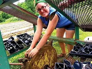 Caitlyn Suttill Simpson and her mother now manage the farm. “This isn’t just a hobby,” Caitlyn says, “this is my life.” - PHOTOS COURTESY SUTTILL FAMILY