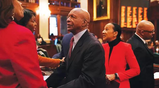 Despite pleading guilty in 1991 to embezzling more then $233,000 from Southern Illinois University and failing to repay the money, Candace Wanzo (not pictured) was hired as a private secretary in 1999, shortly after Jesse White was first elected. The inspector general’s office discovered numerous improprieties with her office three years ago and informed Wanzo that she was facing termination, but she was allowed to resign after spending a year on paid leave during the investigation. - PHOTO BY E. JASON WAMBSGANS / CHICAGO TRIBUNE