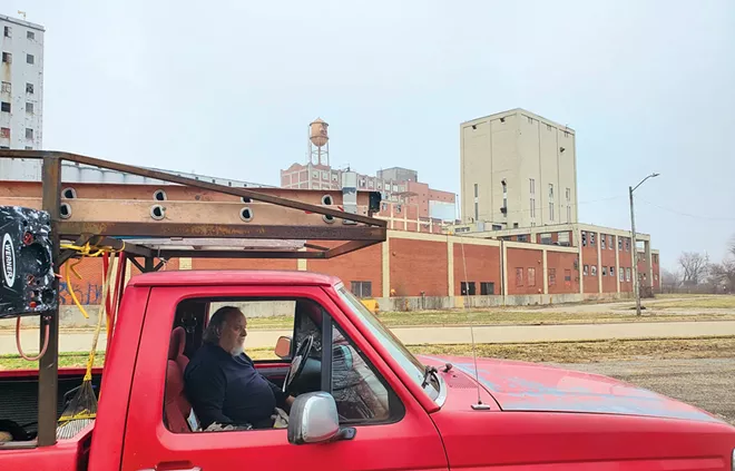 Retired Springfield fire marshal Chris Richmond is spearheading an effort to redevelop the 18-acre site of the former Pillsbury Mills plant and has created a group called Moving Pillsbury Forward which has been lobbying the city to take ownership of the distressed property.