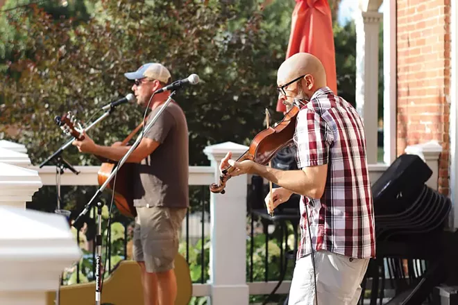 Me, Myself and Schy featuring Jeff Berendt and Schy Willmore play Obed & Issac's outdoor space on Wednesday, July 1, at 6:30 p.m.