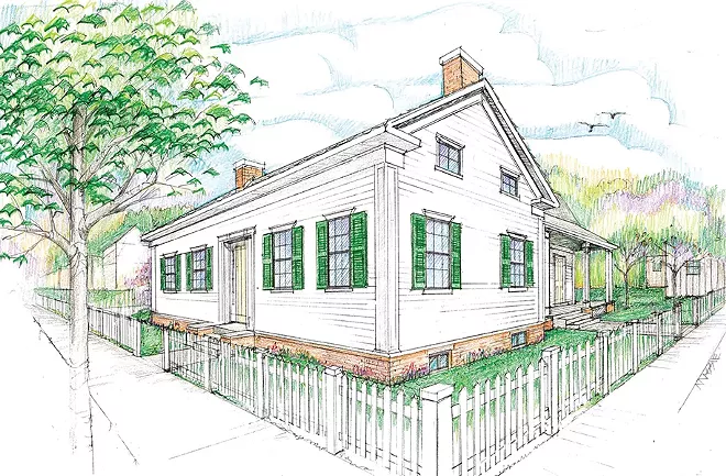 The replica of the Lincolns’ 1,200-square-foot cottage will give a true sense of the family’s home life during their first 12 years in Springfield.
