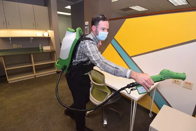 Janitors vs. germs
