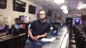 Ryan Bandy, bar owner and vice president of the Central Illinois Licensed Beverage Association, says that he'll stay closed because reopening rules are too tight. - PHOTO BY BRUCE RUSHTON