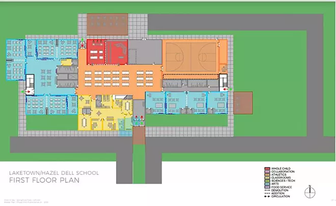 Part of plans to combine Laketown and Hazel Dell elementary schools. - DISTRICT 186 SPRINGFIELD PUBLIC SCHOOLS