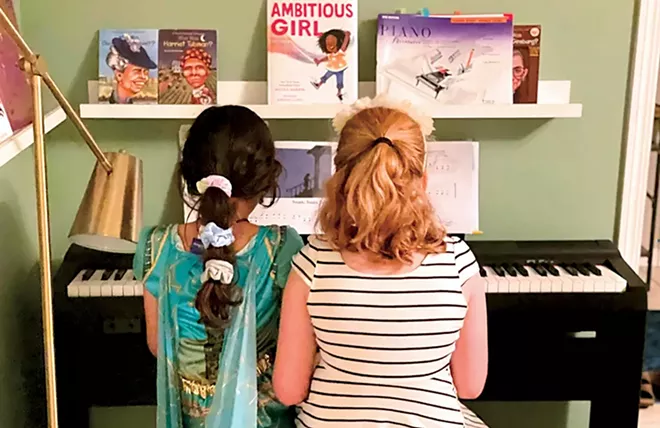 Vivienne Bowers and Maddie Meyer, age 8, have been best friends since the day they first met on the playground.