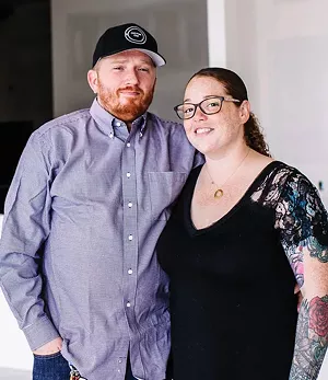 Jordan and Aurora Coffey, who co-own the Springfield restaurant Luminary Kitchen & Provisions. - CREDIT: FACEBOOK.COM/THELUMINARYCHEFS