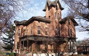 Located on the former Benedictine University Springfield campus, the George M. Brinkerhoff House is a fine example of Italianate Victorian style. - MARK FLOTOW
