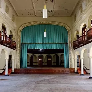 The former music hall will be restored for use as a music conservatory and available to rent for public events.