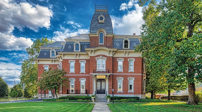 The David Strawn Art Gallery in Jacksonville features national and local artists in an 1882 mansion. - PHOTO BY RANDY VON LISKI