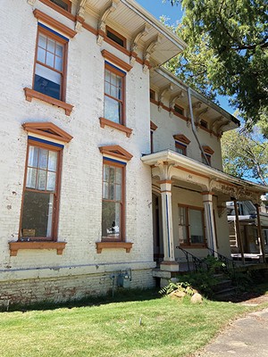 The 1856 J. Taylor Smith House at 611 S. Fourth. - PHOTO BY CINDA KLICKNA