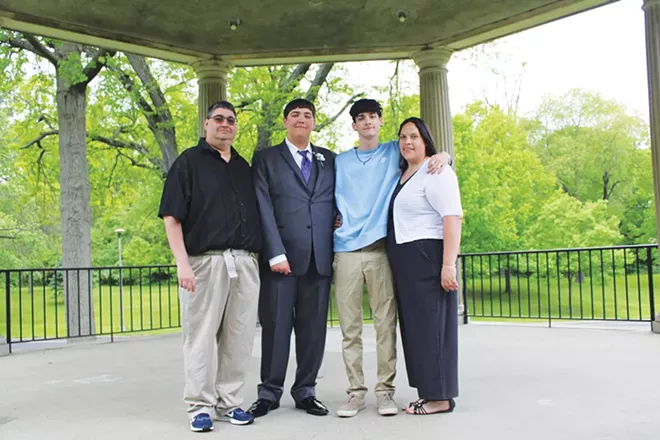 Mike, Aaron, Aiden and Amber Shipman are one of the families who have been impacted by the ongoing contractual dispute between Springfield Clinic and Blue Cross Blue Shield of Illinois. They have put off routine medical care, incurred additional out-of-pocket costs and struggled to find new providers. - PHOTO COURTESY AMBER SHIPMAN