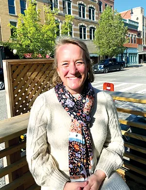 Nikki Budzinski is seeking the Democratic nomination in the 13th Congressional District. - PHOTO BY SCOTT REEDER