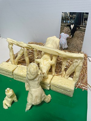 Miniature Butter Cow Contest becoming a tradition, too