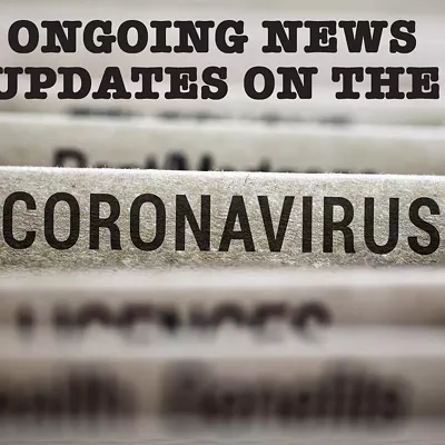 Mayor Jim Langfelder signs an emergency declaration.