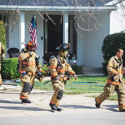 Earlier in September, the Springfield Fire Department responded to a residential fire on the west side of the city. Photographer Zach Adams was near the scene and caught photos of the efforts.