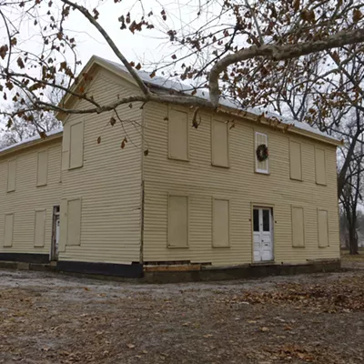 The Judge John Taylor House, constructed in 1857-58, was slated for demolition in 2013 when community organizers rallied to save it.