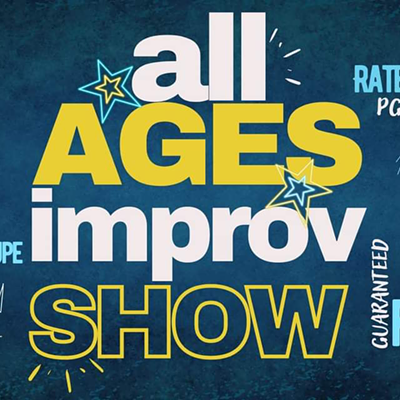 All Ages Improv flier