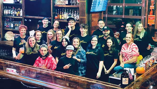 Download BEST NEW BAR 2020 | Sangamo Brewing Co. | Food & Drink Yellowimages Mockups