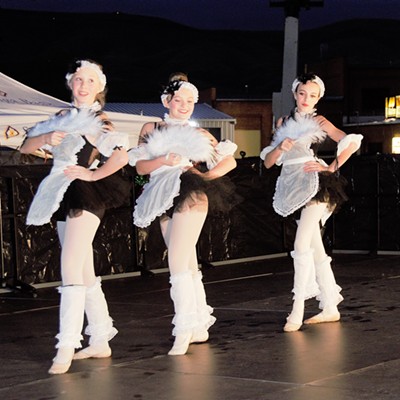 The dancers from the Main Street Dance Studio perform for the audience at the lighting of the lights at Locomotive Park in Lewiston. Taken by Mary Hayward of Clarkston on&nbsp;Nov. 19, 2016.