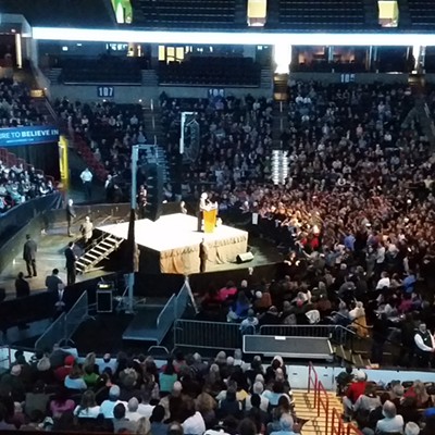 Bernie Sanders Rally in Spokane, Wa. March 24 2016 Photographer Mary Hayward of Clarkston