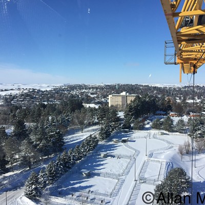 Picture taken from tower crane seat