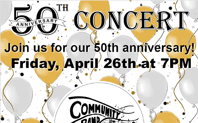 Community Band of the Palouse 50th Anniversary Concert