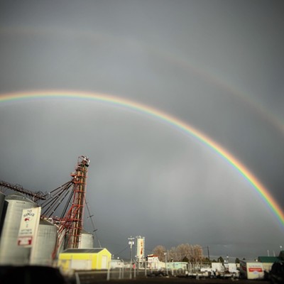 double rainbow is always a lucky day!