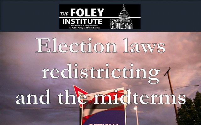 "Election Laws, Redistricting and the Midterms"