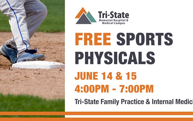 Free sports physicals