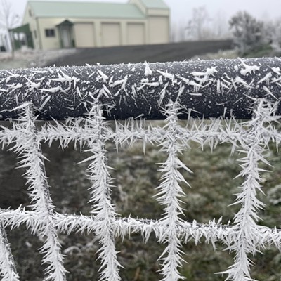 Frosted gate
