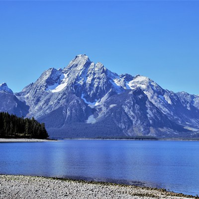 From Yellowstone we went to Wyoming and saw the Teton Mountains. Taken September 27, 2019 by Mary Hayward of Clarkston.