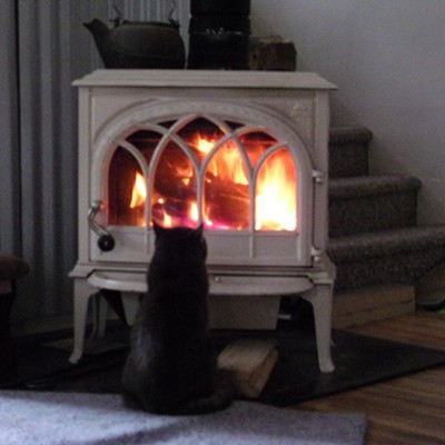 This will be our 14 year old cat's favorite place to be for the next several months!
    taken Oct 24 by Chris Dopke
