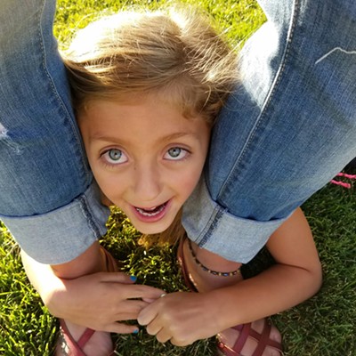 Briley Nelson, 6, of Lewiston, in McCall on July 16. Photo by Lori Chapman.