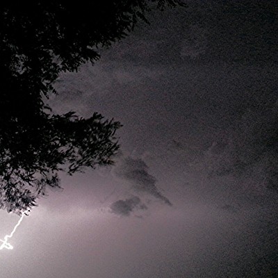 Lightning. Photo taken 5 31 15 by Dan Aeling of Lewiston
