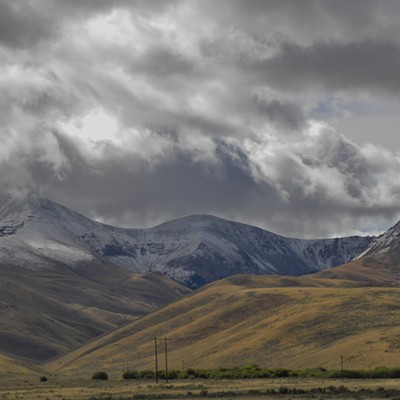 As a harbinger of winter, this September 21, 2015, photo of Lima Peaks, Montana, portray the first dusting of snow. Photo taken by John Farbo.