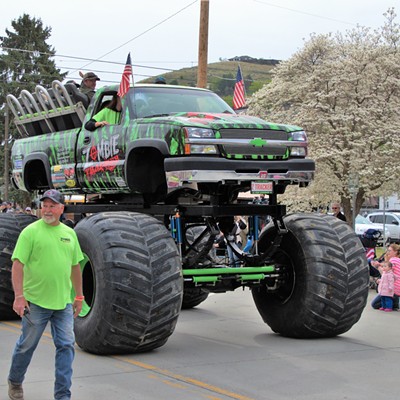 This monster truck was part of the Asotin parade April 24, 2021.