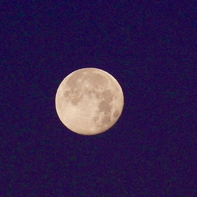 Moon over Clarkston
