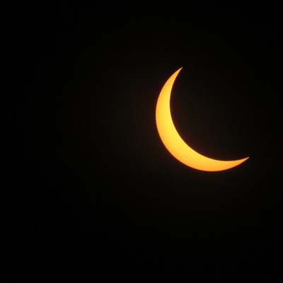 LeAnn Wilson of Orofino captured this image of the Aug. 21 solar eclipse. The photo was taken along US Highway 12, Orofino.