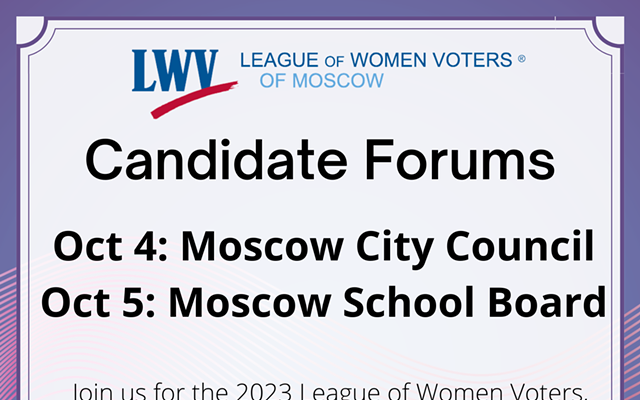 Moscow City Council candidate forum