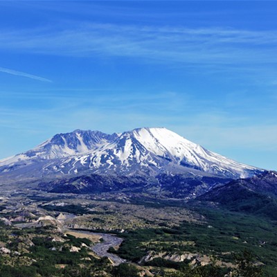 We were in awe at the beauty of Mount Saint Helens. The road was closed to the observatory so we hiked a couple miles to get to this viewpoint. Taken May 12, 2019 by Mary Hayward of Clarkston.