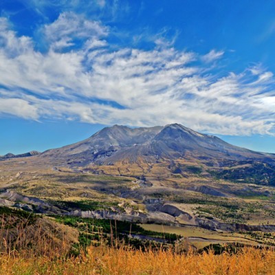 This photo of the active stratovolcano Mount St. Helens from the Johnston Ridge Observatory was taken on September 4, 2022 by Leif Hoffmann (Clarkston, WA) when visiting the National Volcanic Monument with family during the Labor Day weekend.