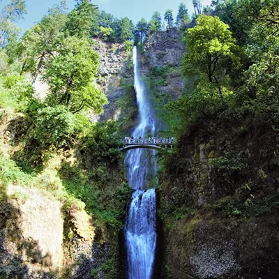 The beautiful Multnomuh Falls in the Columbia River Gorge. Taken July 19, 2018 by Mary Hayward of Clarkston.