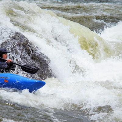 It was fun and exciting to watch kayakers trying to maneuver around huge boulders in the raging Lochsa River. Mary Hayward captured this shot May 11, 2018
