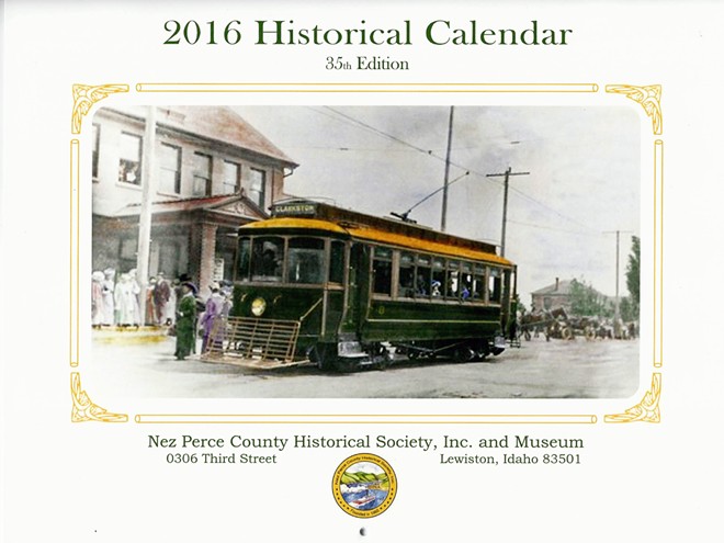 Nez Perce County Historical Society 2016 Historical Calendar