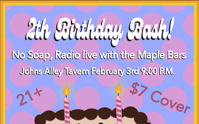 No Soap, Radio Birthday Bash