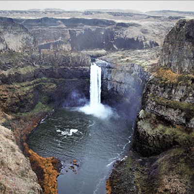 In 2014 our Governor Jay Inslee made Palouse Falls the official state waterfall of Washington. Mary Hayward of Clarkston snapped this shot December 4, 2018 and it was a foggy, cold windy day.