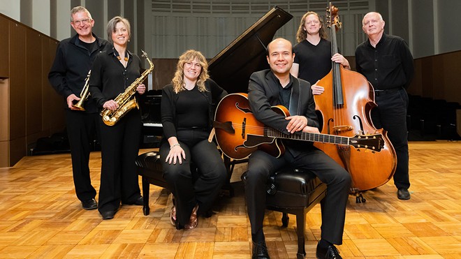 Members of the Palouse Jazz Project