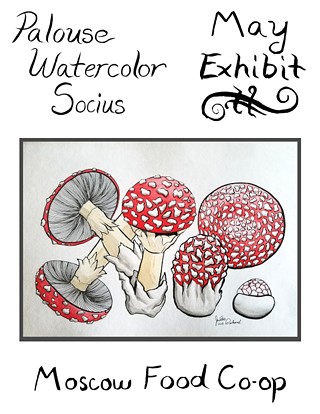 Palouse Watercolor Socius Art Exhibit